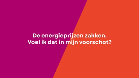 energieprijzen dalen merk ik dat in mijn voorschotfactuur